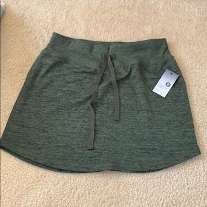 Olive green skirt